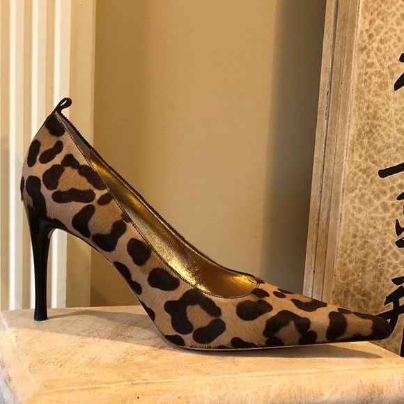 NIB DOLCE & GABBANA LEOPARD PUMP - Picture 1 of 8